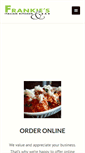 Mobile Screenshot of chilliwack.frankiesitaliankitchen.ca