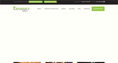 Desktop Screenshot of frankiesitaliankitchen.ca